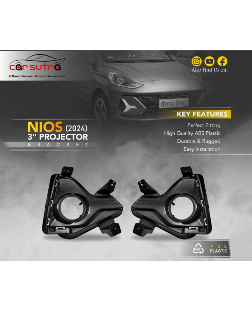 BV 77 Hyundai Nios 2024 Foglamp Bracket